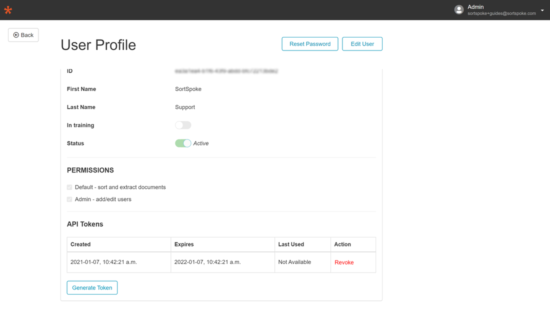 API Token 8 API Token 8