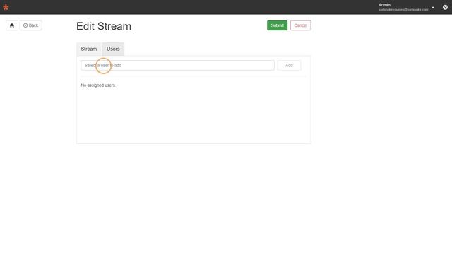 Step 9 - Click the “Select a user to add” field