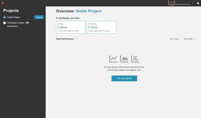 Step 1 - Open the admin menu