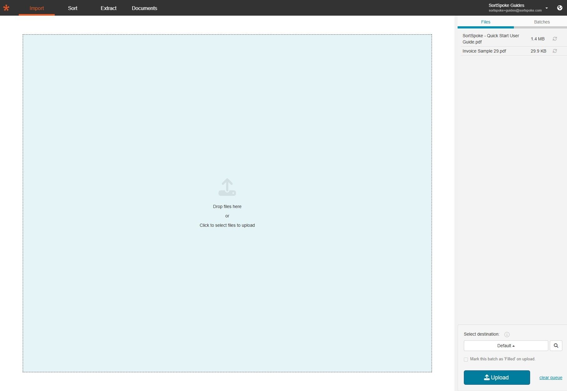 Step 4 - Add your files