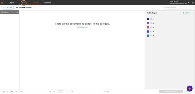 Step 5 - Go to the "Sort" page