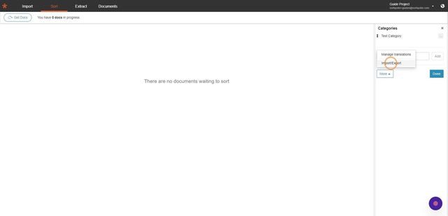Step 8 - Select "Import/Export"