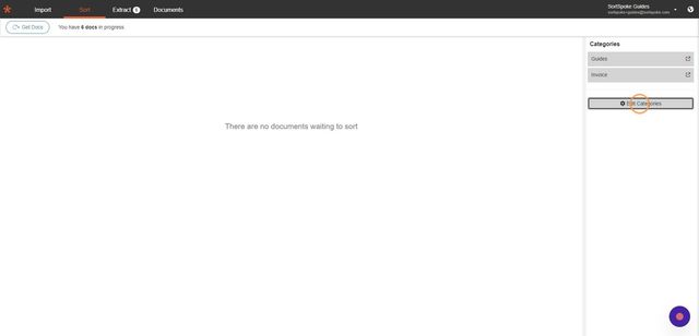 Step 16 - Click "Edit Categories"