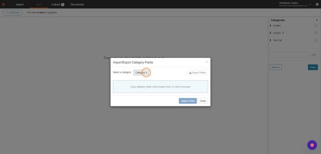 Step 20 - Click the "Category" drop down menu