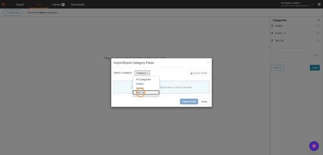 Step 21 - Select the newly created Category or an existing Category