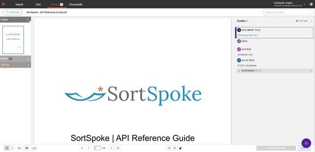 Step 26 - Select the Category to view the Imported field layout