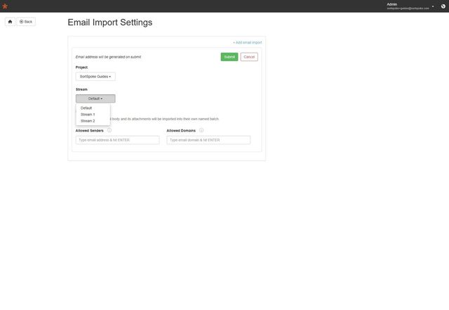 Step 7 - Select the stream