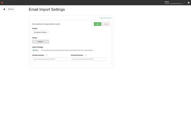 Step 8 - Check the import strategy