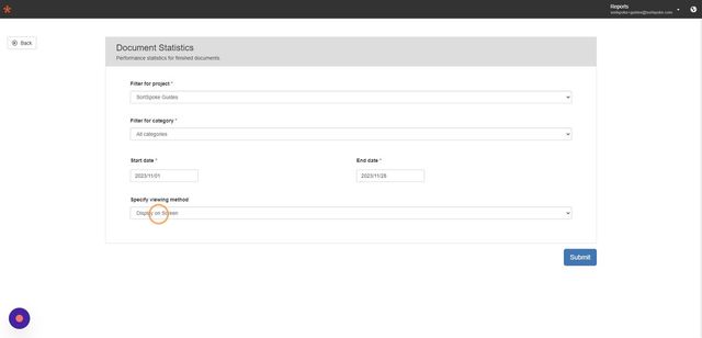 Step 12 - Specify viewing method