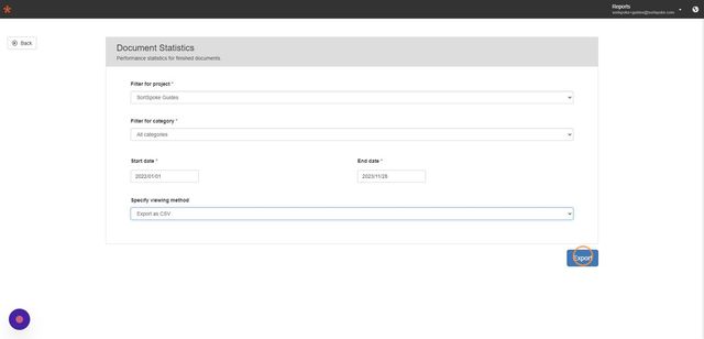 Step 16 - Click "Export"