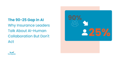 The 90-25 Gap: Why Insurance Leaders Talk About AI But Don't Act