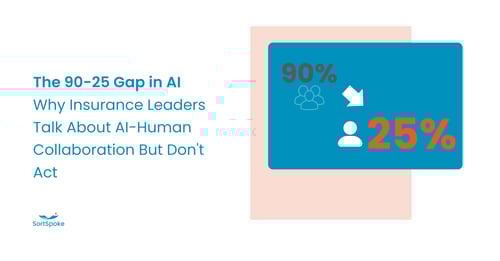 The 90-25 Gap: Why Insurance Leaders Talk About AI But Don't Act